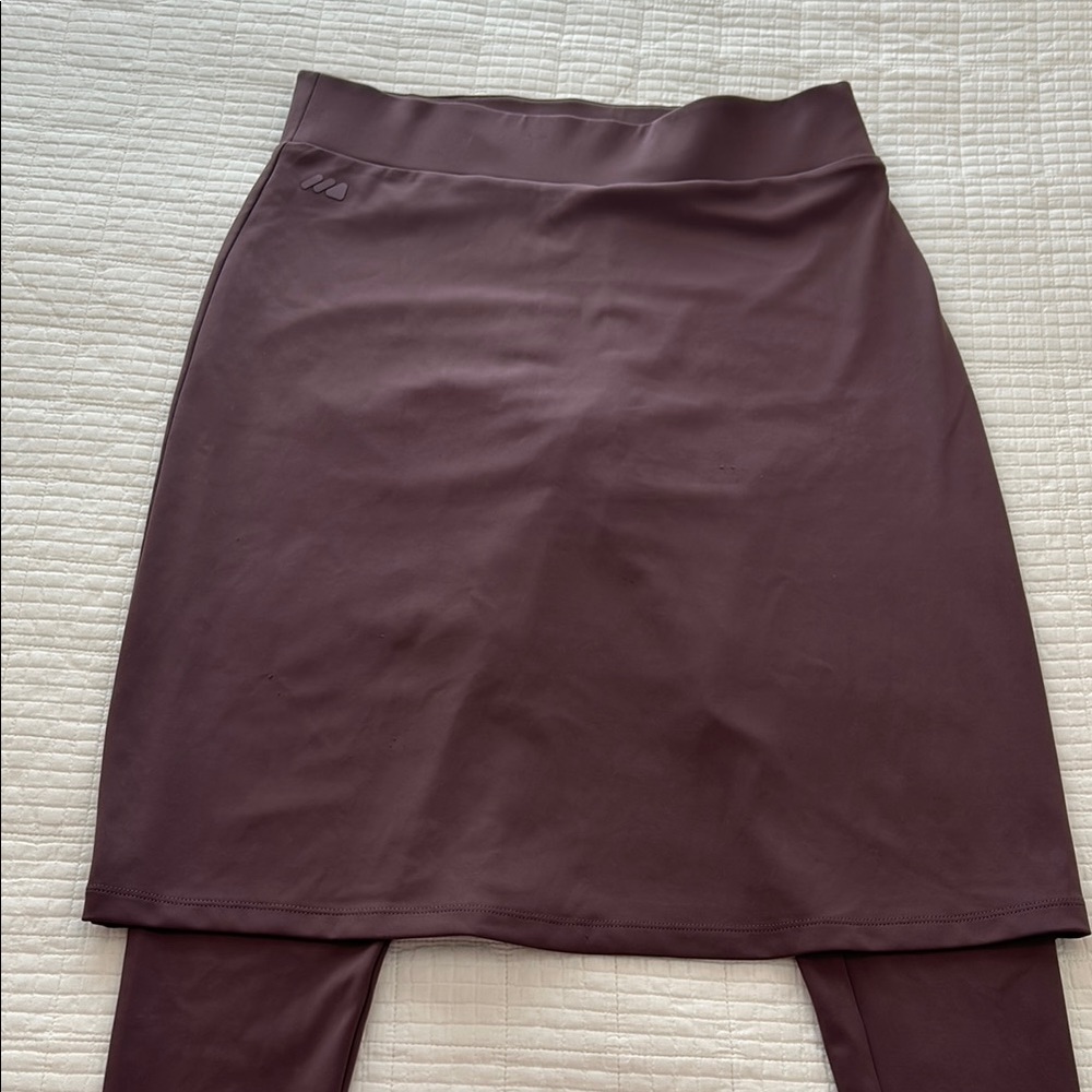 Women's plum modli athletic midi Skirt